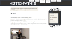 Desktop Screenshot of osteocanin.be